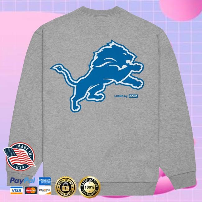 Official Golf Wang Merch Lions Crew by Golf Wang x NFL