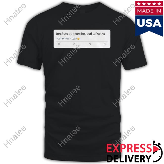 Jomboy Media Jon In The Bronx Jon Soto Appears Headed To Yanks Shirt