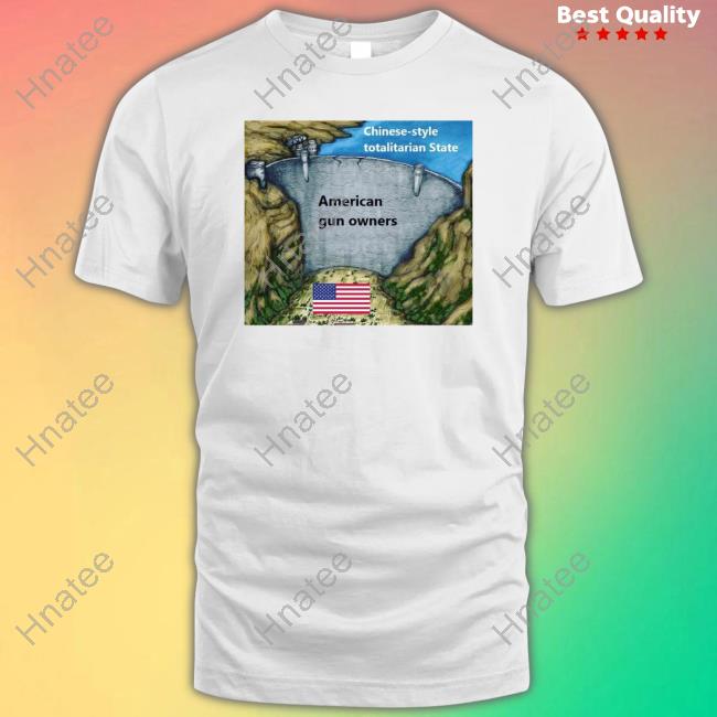 Luke Rudkowski Chinese Style Totalitarian State American Gun Owners Tee Shirt Lukewearechange