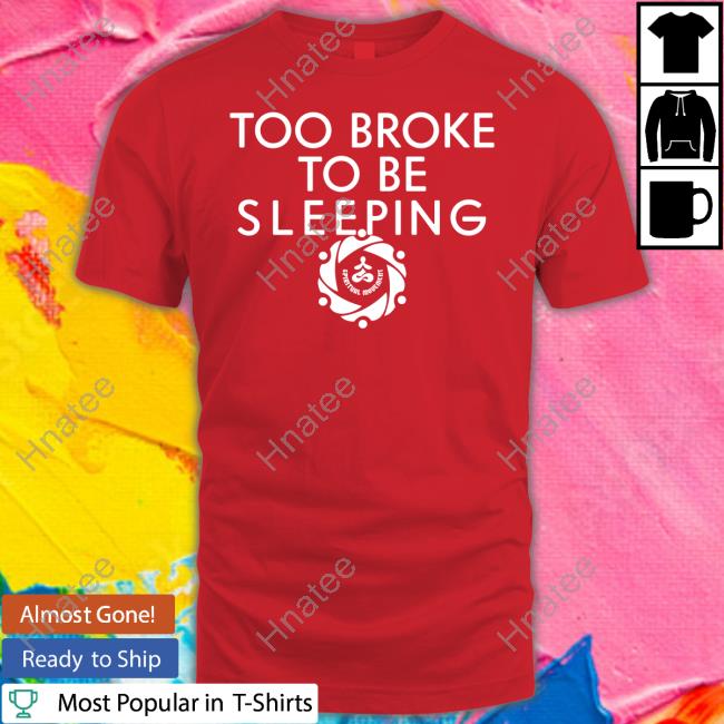 Spiritual Movement Too Broke To Be Sleeping TankTop