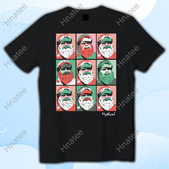 Official Mythical Merch Cotton Candy Randy Claus Hoodie
