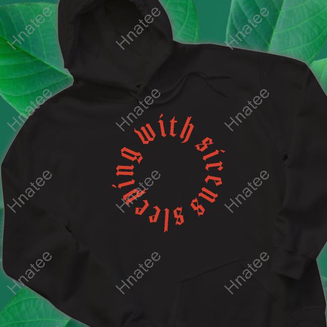 Sleeping With Sirens Merch Sleeping With Sirens Circle Logo Black Shirt