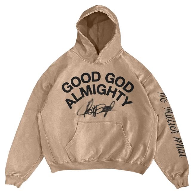 Official Crowder Merch Store Shop David Crowder Good God Almighty Attractive Hoodie