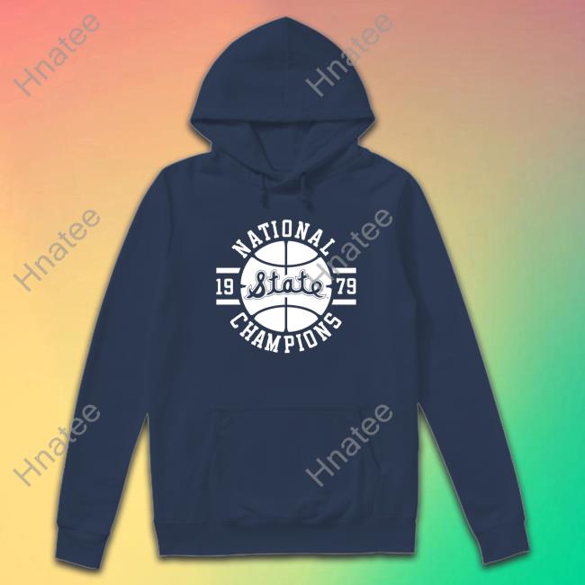 State Basketball 1979 National Champions Offical Hoodie