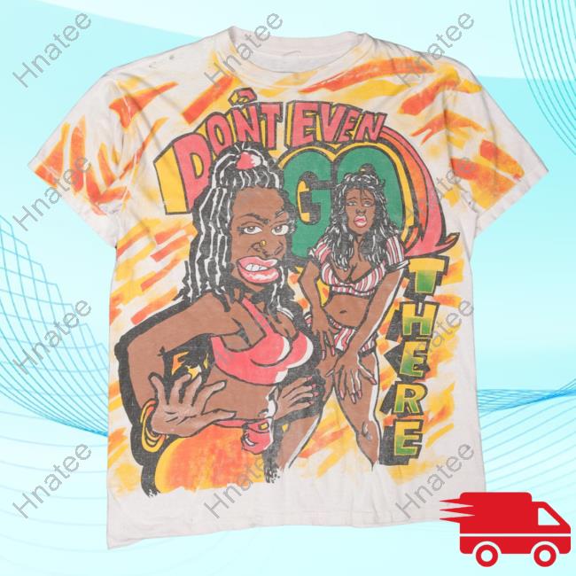 Official Justin Reed Vintage Don't Even Go There Tee White Justinreed
