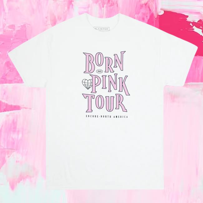 Official Born Pink Encore White Tee