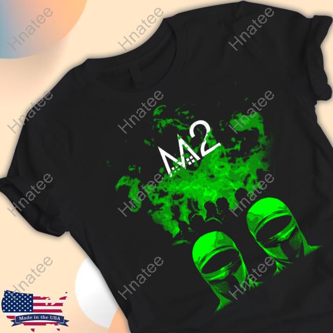 Official Mansionz Merch Mask Black Tee
