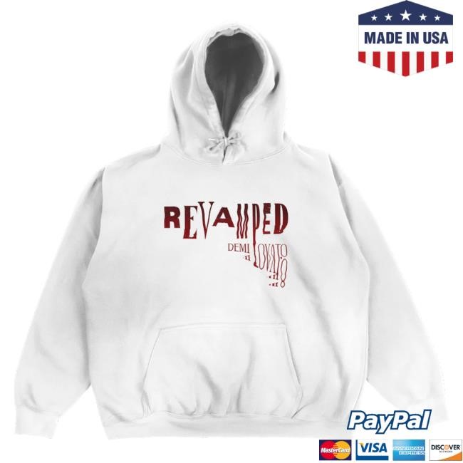 Official Demi Lovato Merch Store Shop Demi Lovato Revamped Tracklist Pullover Hoodie DemiLovato