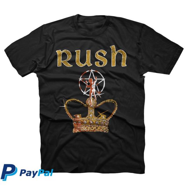Official Rush Band Vintage Kings Tee