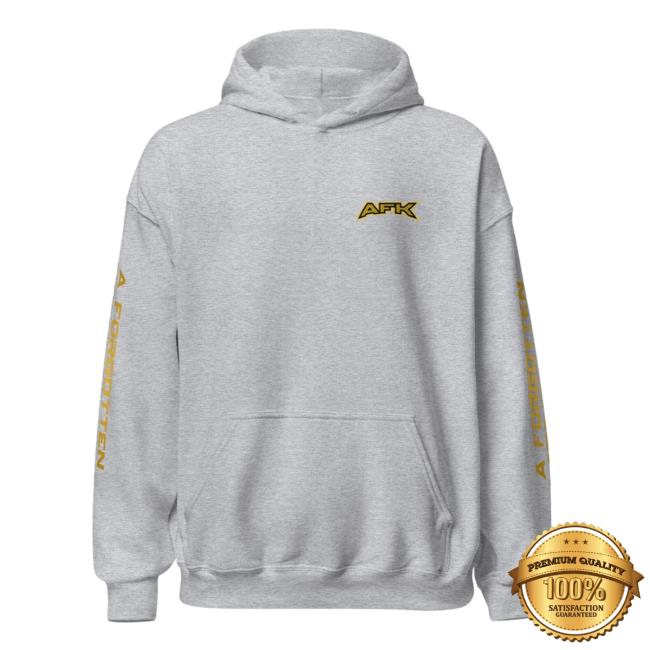 Official A Forgotten Kingdom Hooded Sweatshirt Heather Grey