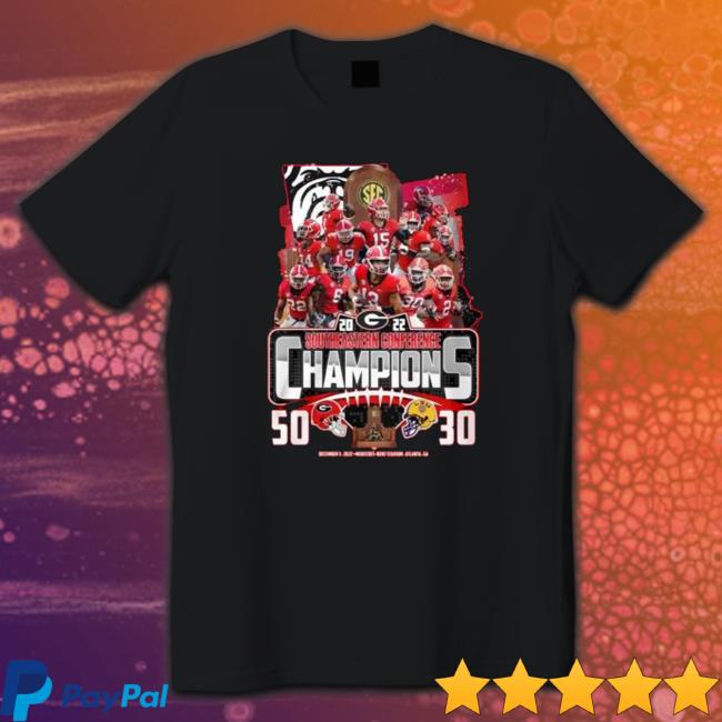 Official Georgia Bulldogs Southeastern Conference Champions 2022 Sweatshirt