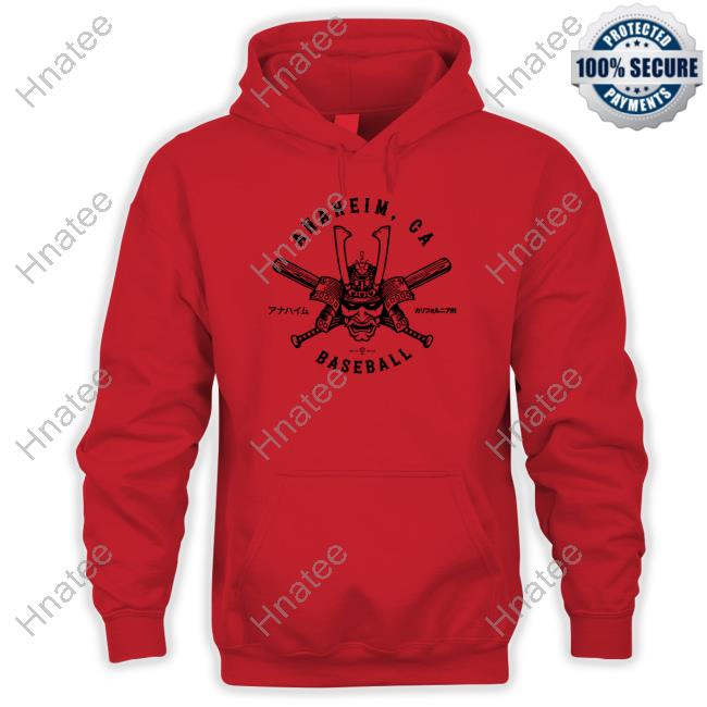 Taylor Ward Anaheim CA Baseball Hoodie Rotowear
