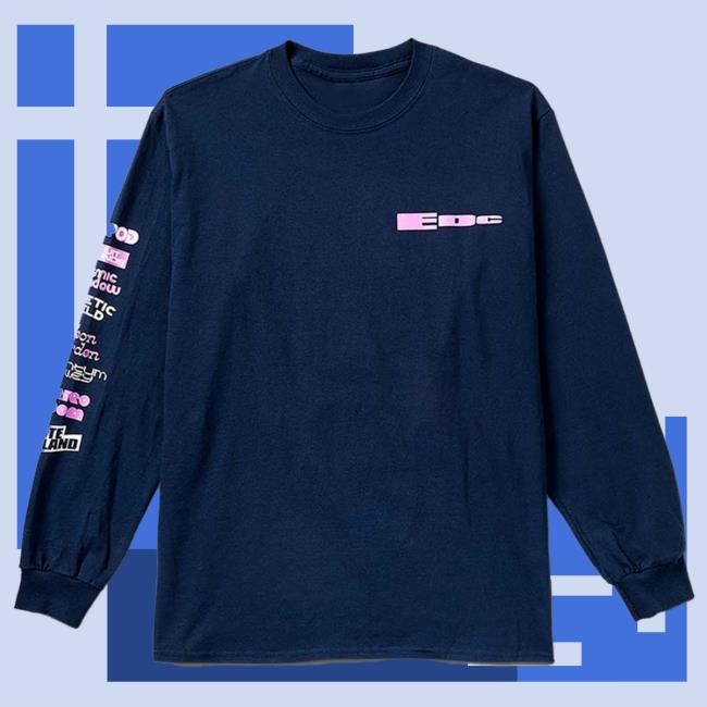 Official Insomniac Merch Shop EDC Tripped Out Long Sleeve Tee