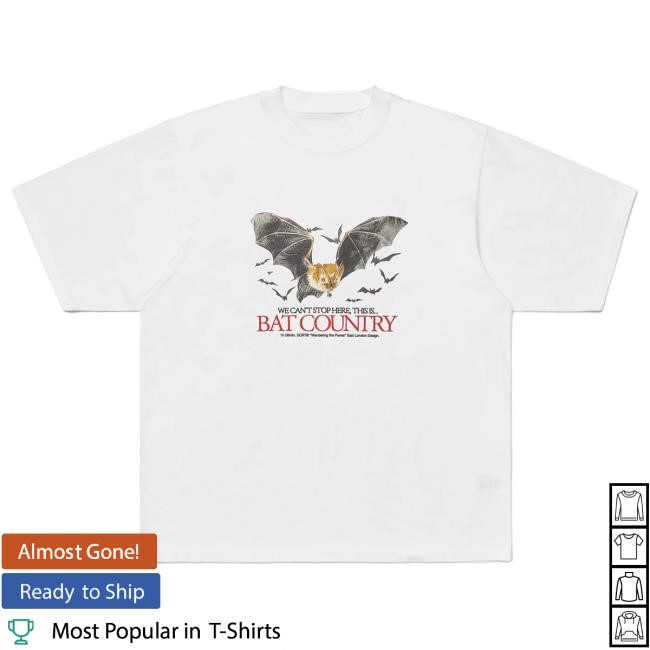 SCRT Bat Country Shirt - White – SCRT Shop