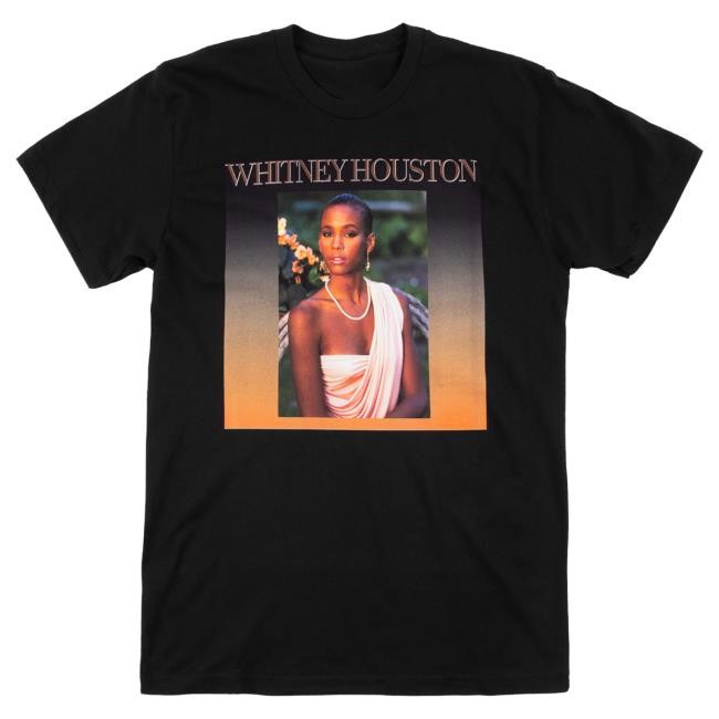 Official Whitney Houston Clothing Whitney 1985 Shirt New