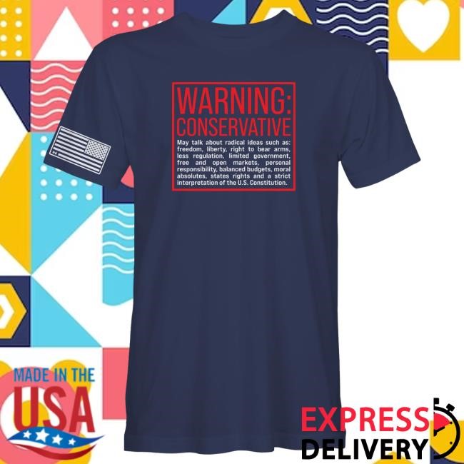 Official Hodgetwins Merch Shop Warning Conservative Hot Shirt