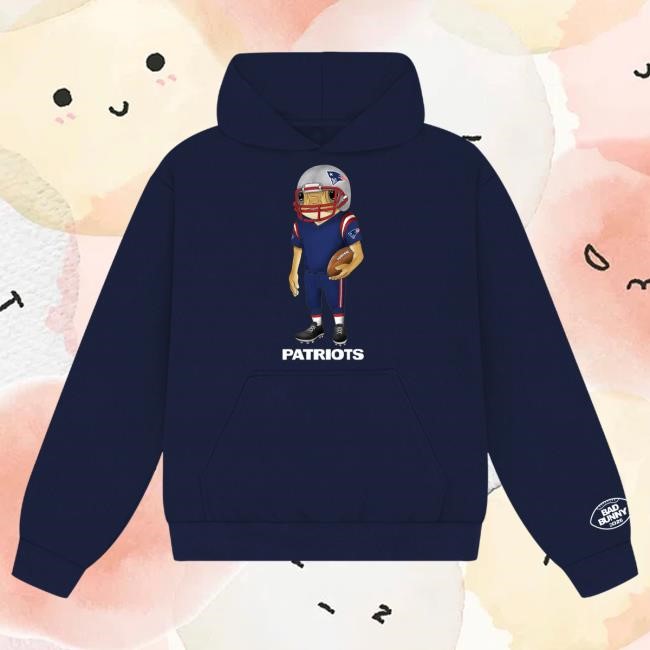 NFL Football NFL New England Patriots Bad Bunny Concho Pullover