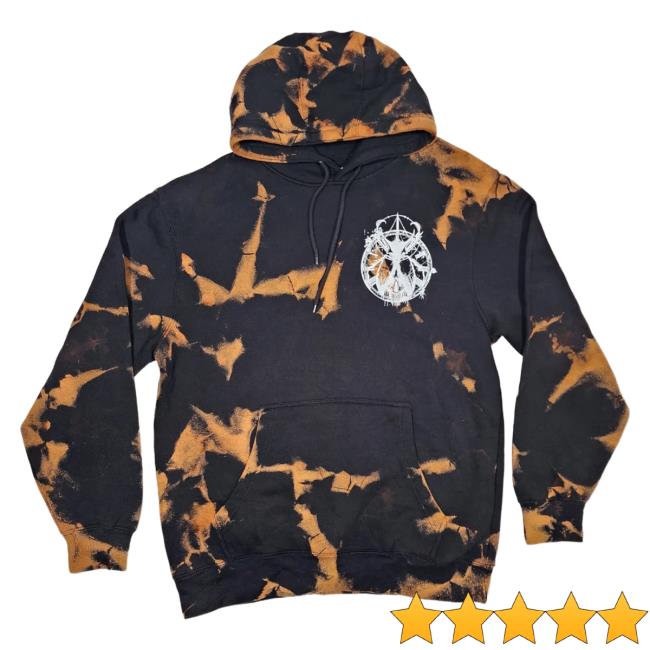 Official Any Means Necessary Clothing Death Beetle Sweatshirts Tie Dye Bleached