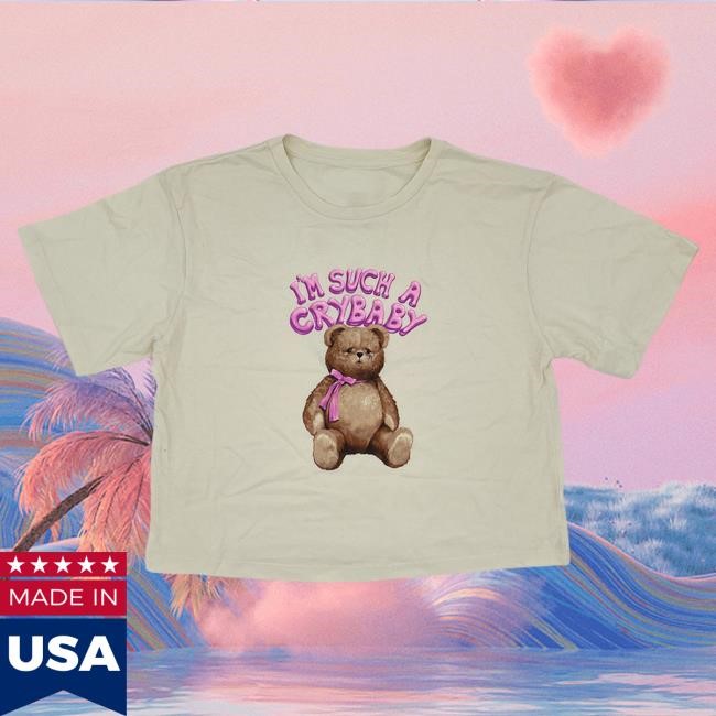 Official Melanie Martinez Merch Store Melanie Martinez Such A Crybaby Crop Tee