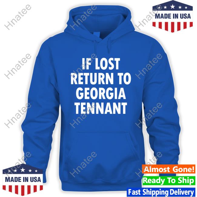 Spoopy Silas If Lost Return To Georgia Tennant Tee Shirt