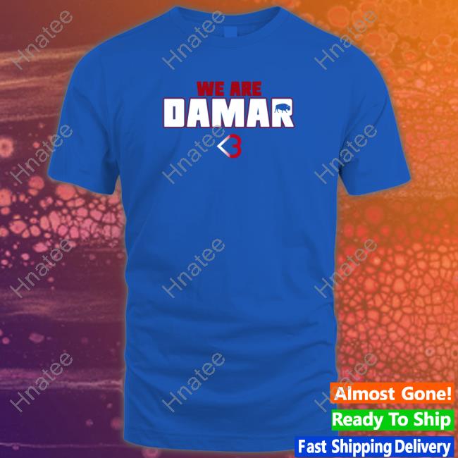 Official We Are Damar Love Hoodie Sweatshirt