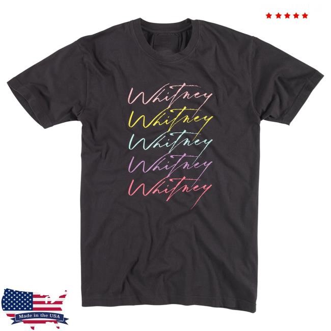 Official Whitney Houston Clothing Whitney Houston Brass Tacks Tshirt