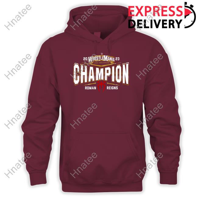 WinCraft Roman Reigns WrestleMania 39 Champion Shirt