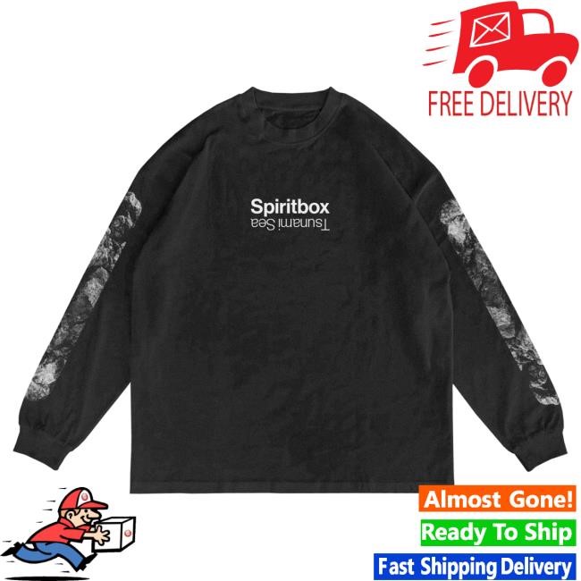 Official Spiritbox Merch Store Spiritbox Iconography Faded Black Long Sleeve T-Shirts