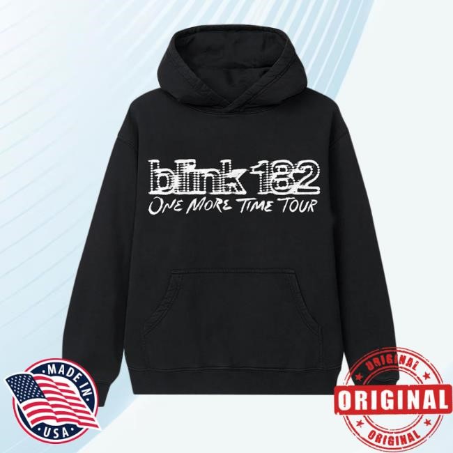 One More Time Tour Hood - Blink-182 Official Store: Shop Merchandise