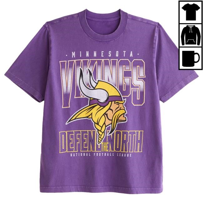 Official Abercrombie And Fitch Store Minnesota Vikings Vintage-Inspired Graphic Tshirt NFL by Abercrombie