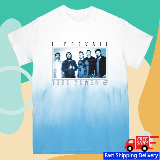 Official I Prevail Merch Store I Prevail True Power Band Tshirt (Dip Dye) I Prevail Apparel Clothing Shop IPrevail