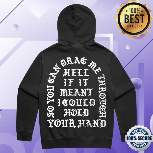 Official Bring Me The Horizon Merch Store That's The Spirit 10th Anniversary Washed Black Attractive Hoodie BMTH