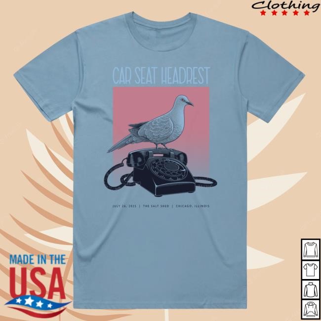 Official Car Seat Headrest Merch Chicago Specific Tees