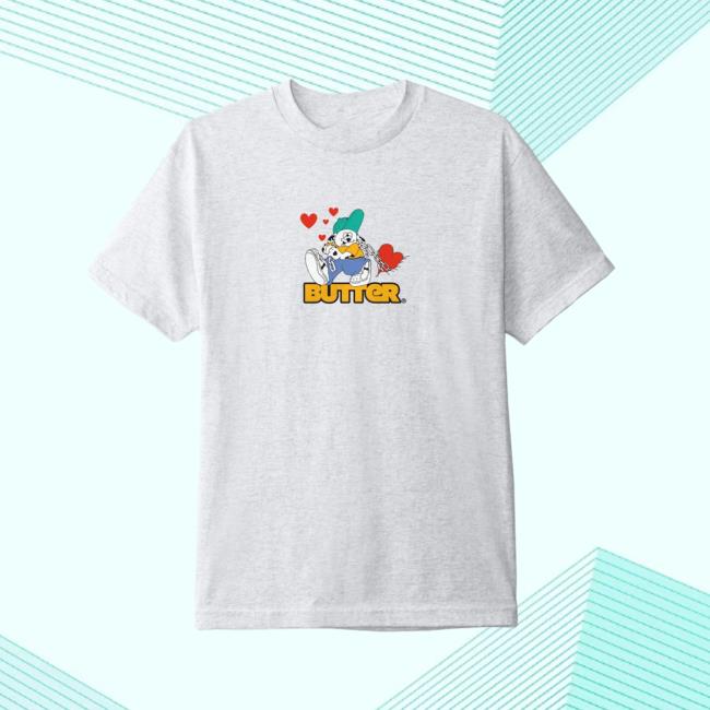 Official Butter Clothing Shop Merch Puppy Love Logo Tee