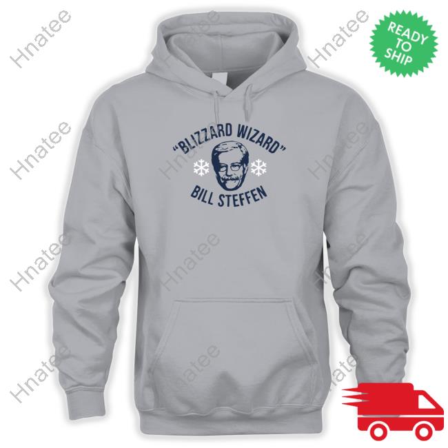 The Mitten State Merch Bill Steffen Blizzard Wizard Tee