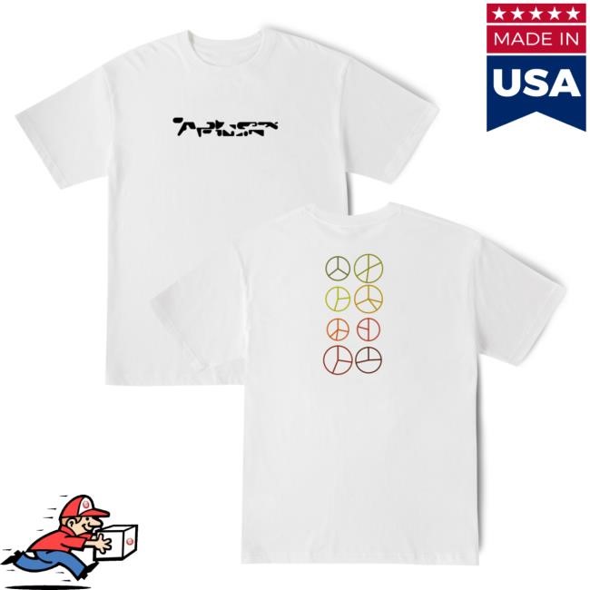 Selected Ambient Works Volume II Circles Logo S/S Tee - White Aphex Twin