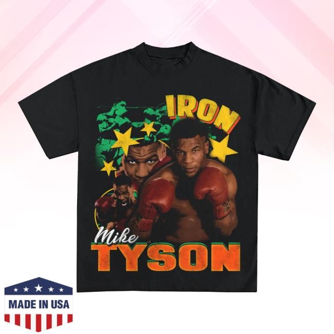 Icy Shop Merch Mike Tyson Kid Dynamite Graphic Tees