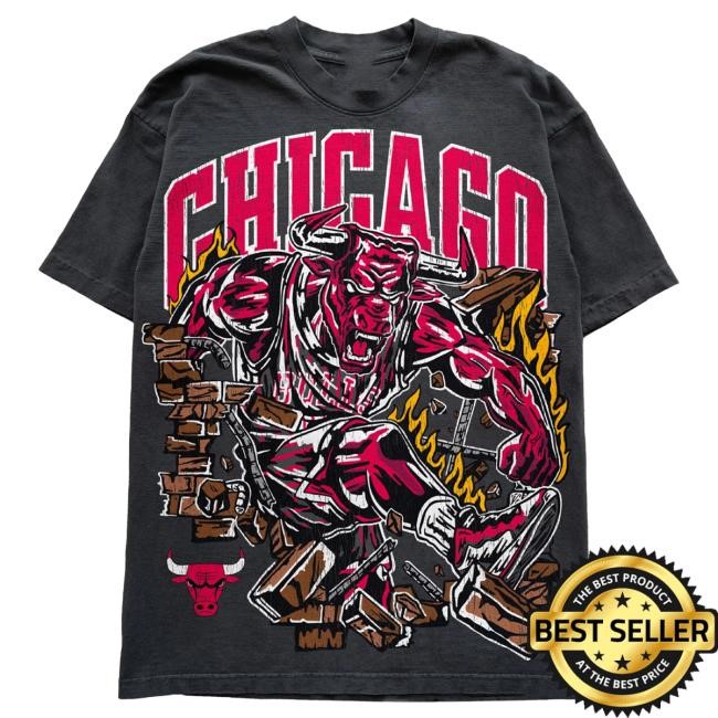 Official Chicago Bulls Clothing Warren Lotas x Chicago Bulls Raging Bull Shirts ChicagoBulls