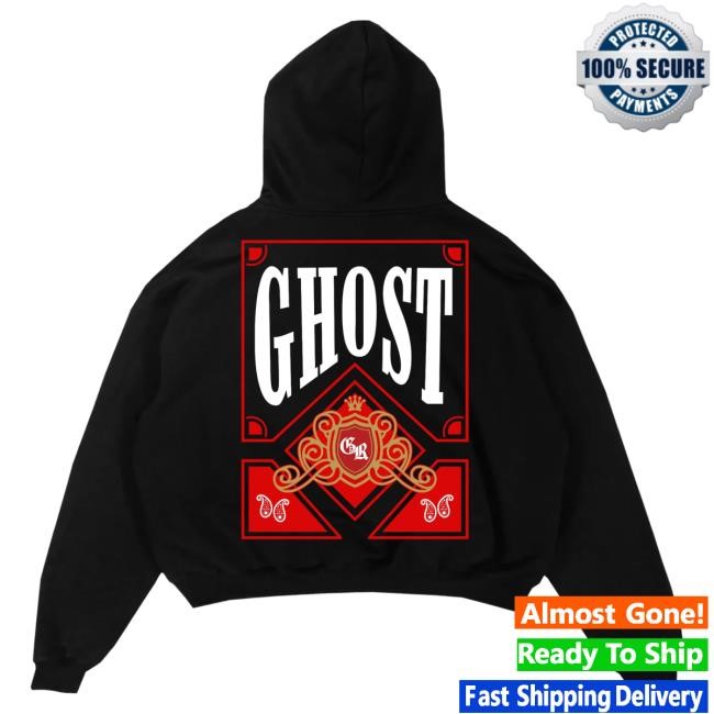 Official Ghost Racing Red Playing Card Crewneck - Black