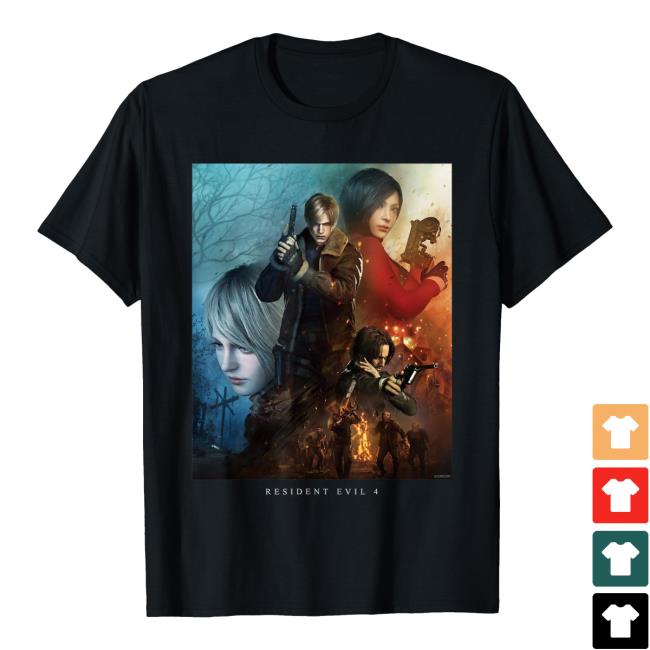 Resident Evil Merch Resident Evil 4 Gold Edition Tees