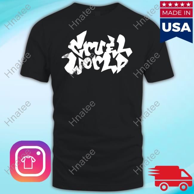 Snot Merch Cruel World Long Sleeve Shirt