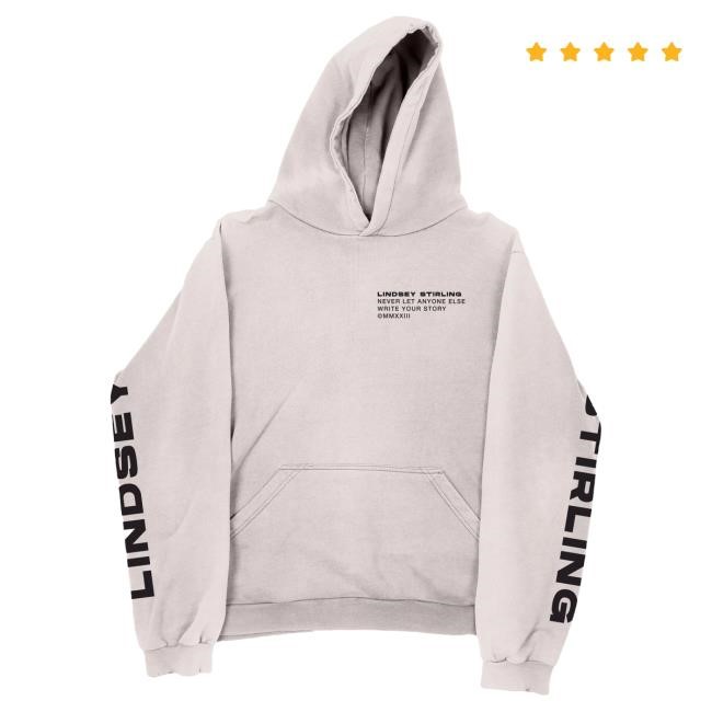 Official Lindsey Stirling Merch Store Shop Lindsey Stirling Write Your Story Popover Hoodie Lindseystirling