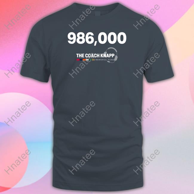 986,000 The Coach Knapp Memorial Fund Shirt Black