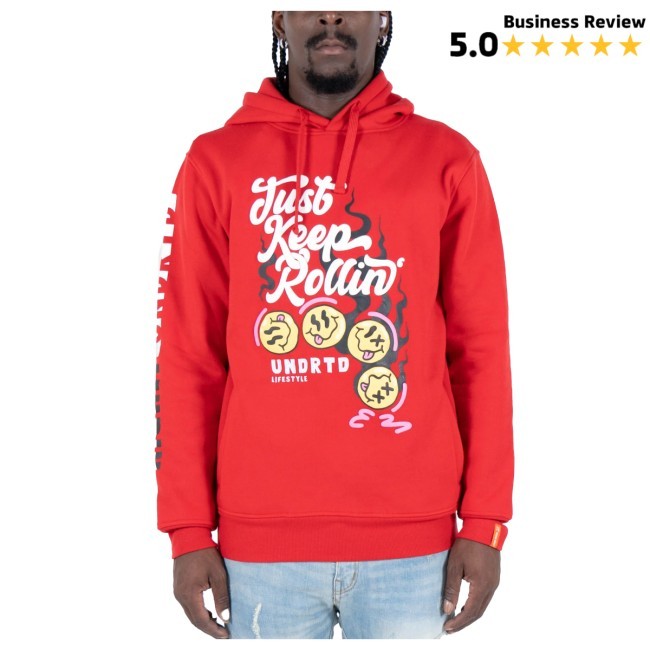 Men's Two Mill Twenty "Just Keep Rollin" Long Sleeve Hoodie