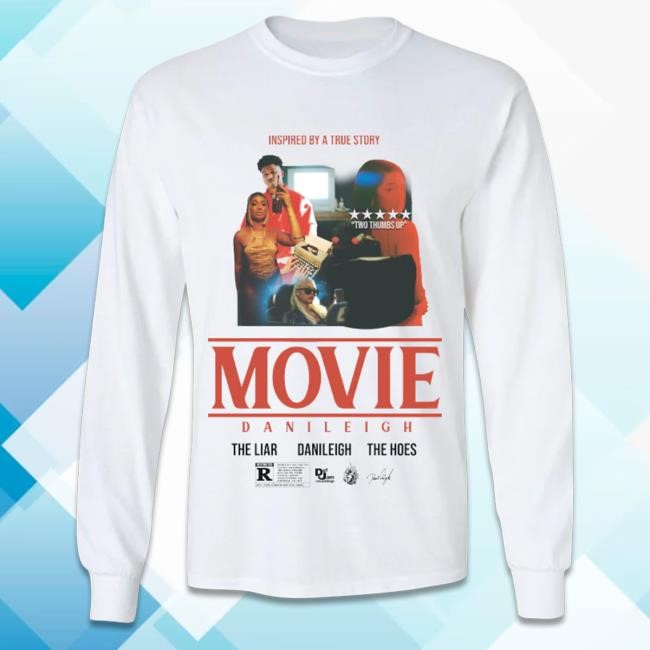 Official Def Jam Store Danileigh: Movie White Long Sleeve T-Shirts