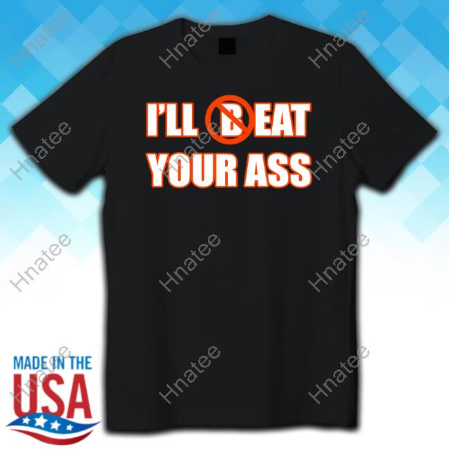 Shop Derf Merch I'll (B)Eat Your Ass Pumpkin Orange Hooded Sweatshirt