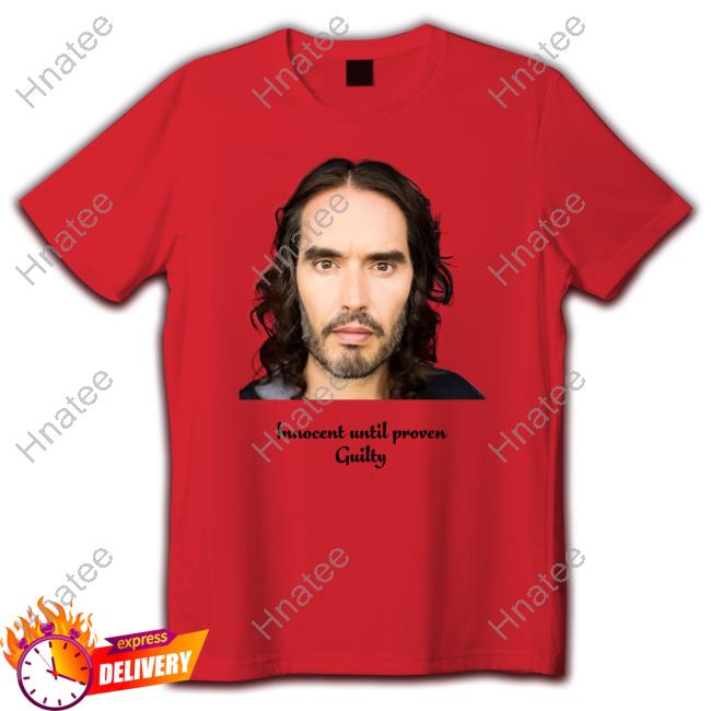 Official Russell Brand Innocent Until Proven Guilty Hoodies