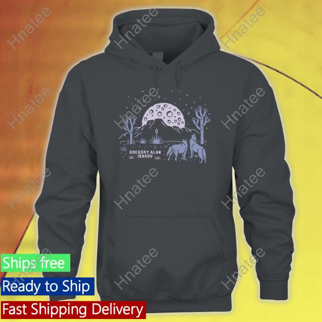 Official Gregory Alan Isakov Full Moon In Joshua Tree Hoodie