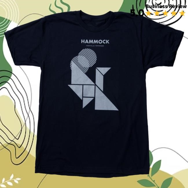 Navy-White Tangram Graphic Tee by Hammok Archive