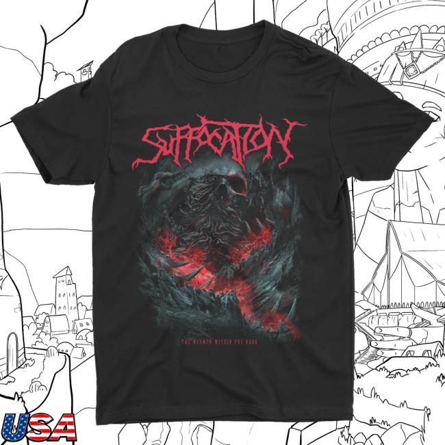 Official Night Shift Merch Indie Merch Store Suffocation - The Warmth Within The Dark Popover Shirt Nightshiftmerch Indiemerchstore